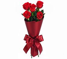 Букет 5 Красных роз Эдлесс Лав в Епифань