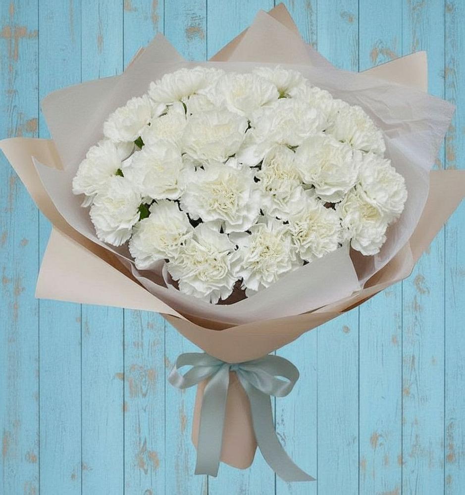 Букет цветов из: Гвоздики в Епифань