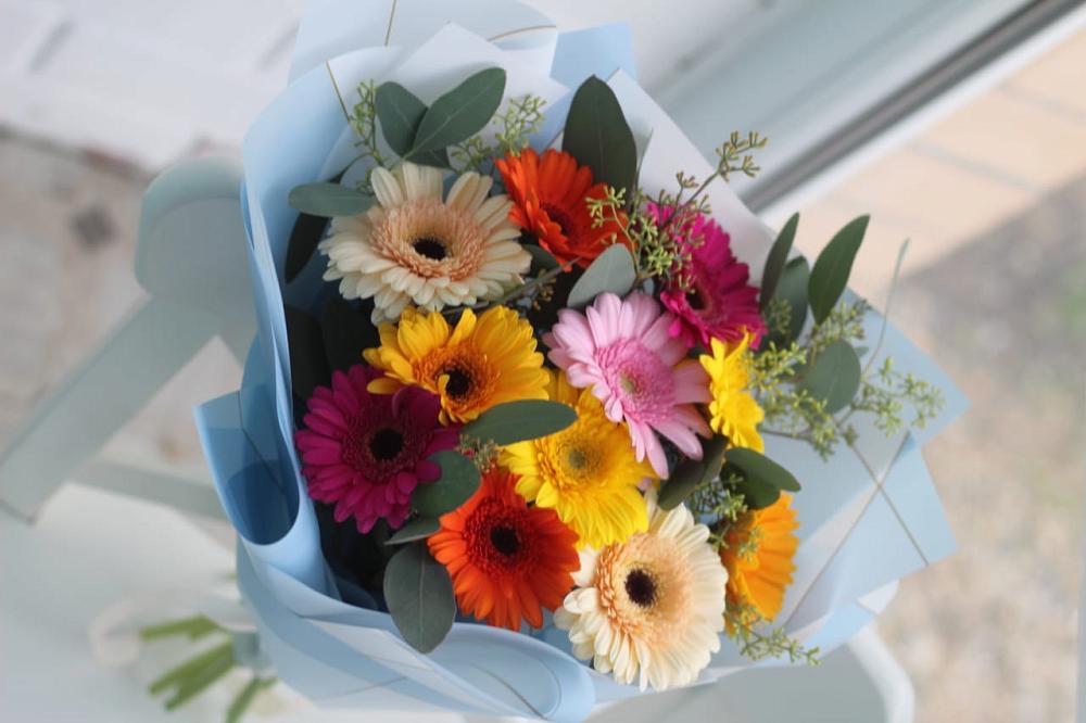 Букет цветов из: Герберы в Епифань