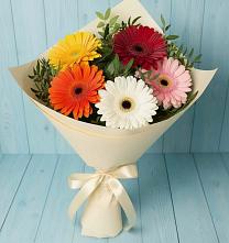 Букет цветов из:  Герберы в Епифань