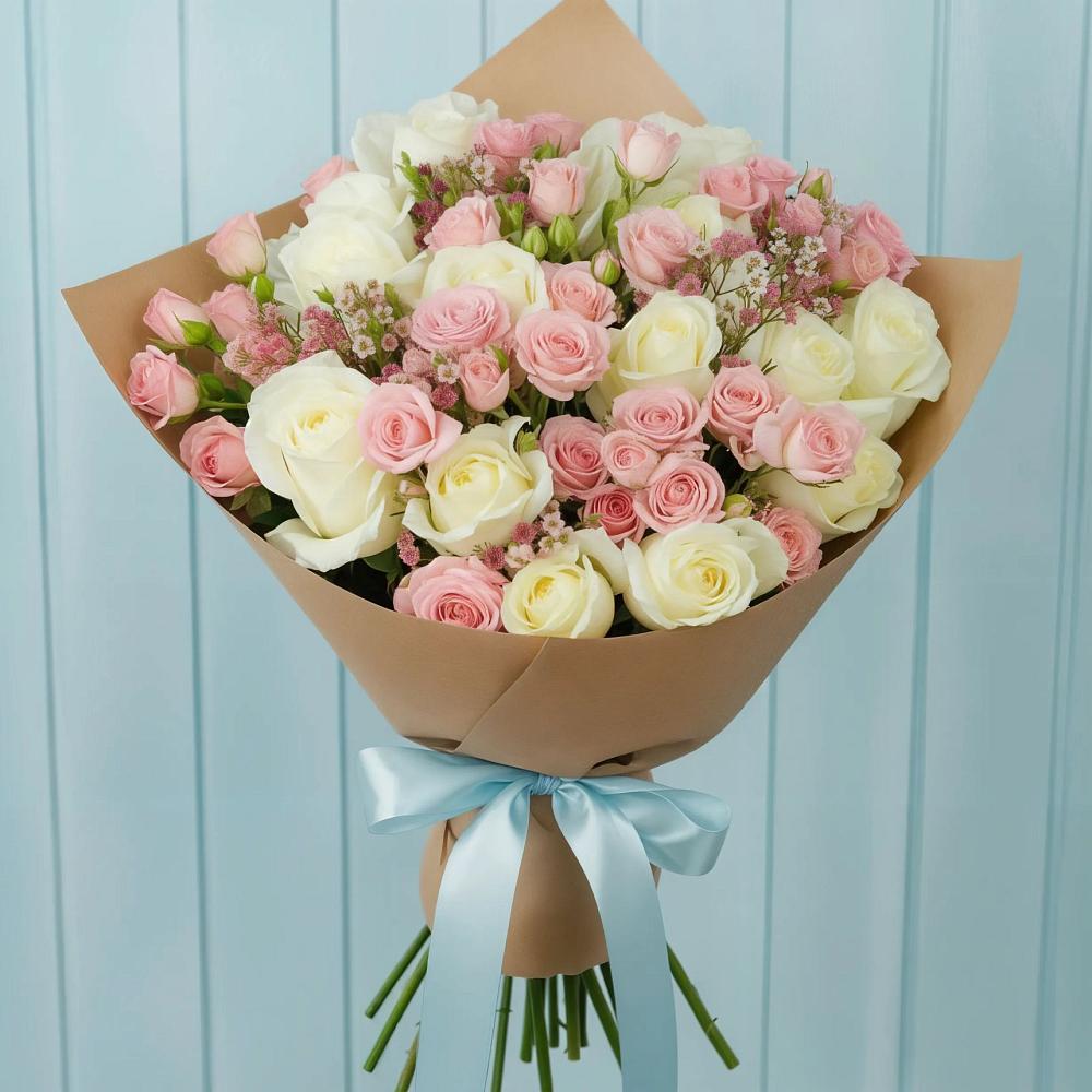 Букет цветов из: Розы в Епифань