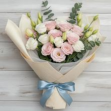 Букет цветов из:  Лизиантусы #REPLACE_PRED# Епифань