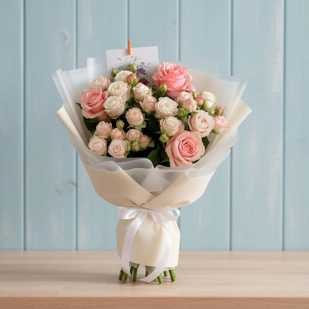 Букет цветов из: Розы в Епифань