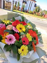 Букет цветов из:  Герберы #REPLACE_PRED# Епифань