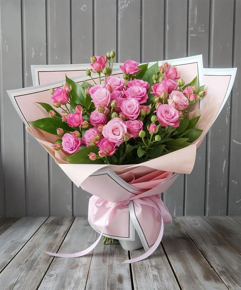 Букет Розовый кустик в Епифань