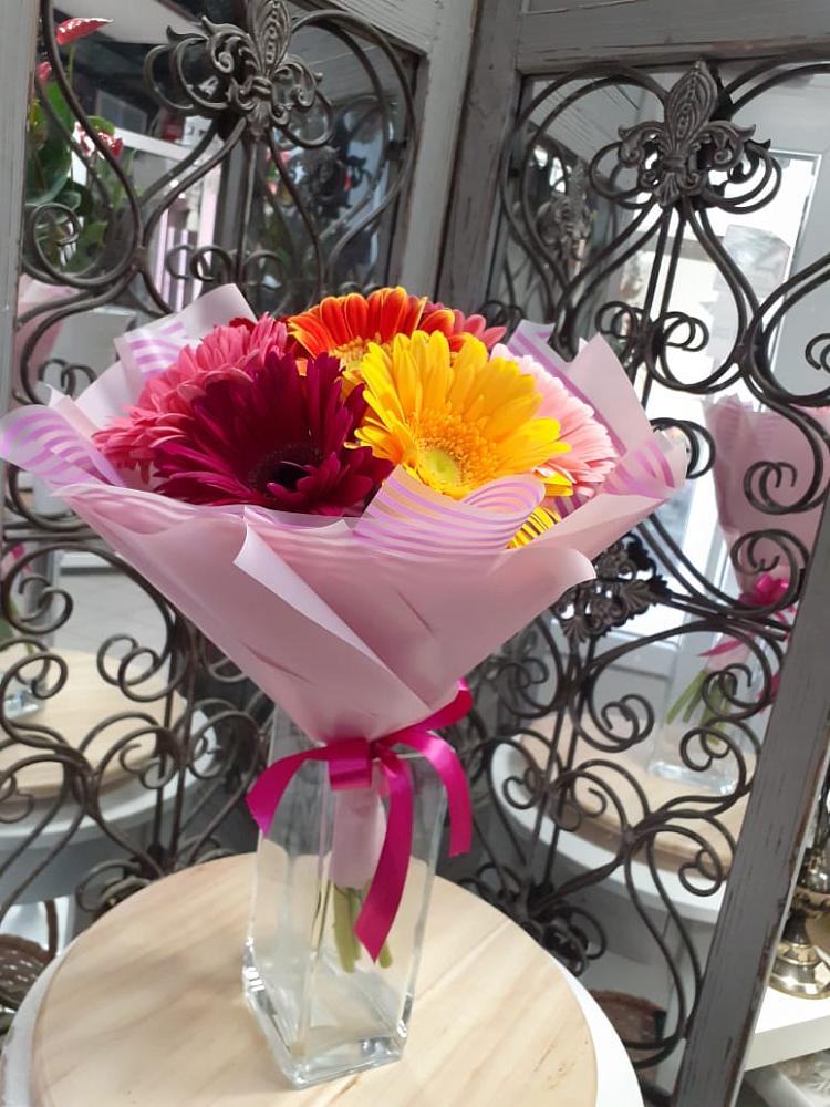 Букет цветов из: Герберы в Епифань