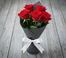 Букет 5 Красных роз Эдлесс Лав #REPLACE_PRED# Епифань