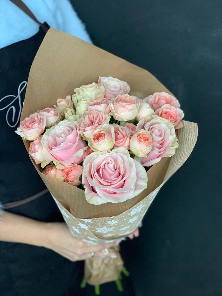 Букет цветов из: Хризантемы и Розы в Епифань