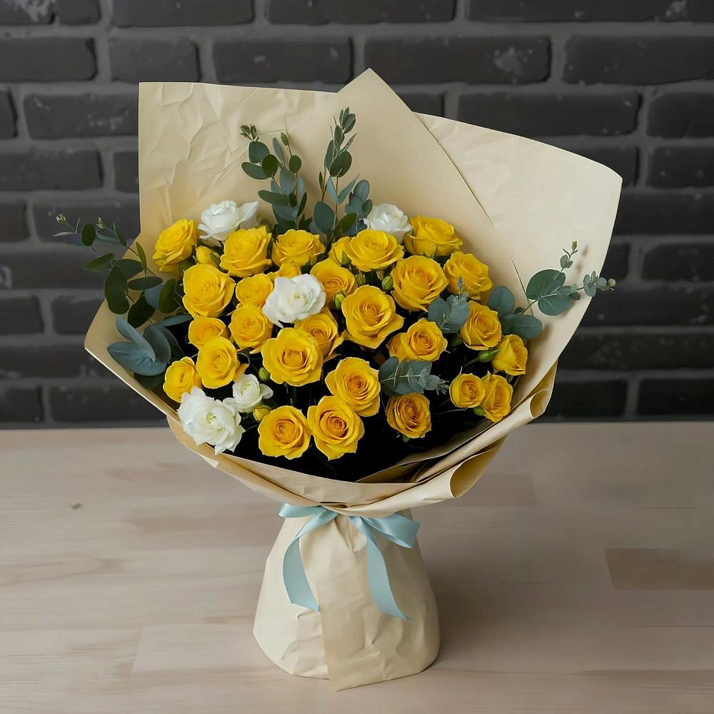 Букет цветов из: Розы в Епифань