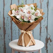 Букет цветов из:  Орхидеи и Розы #REPLACE_PRED# Епифань